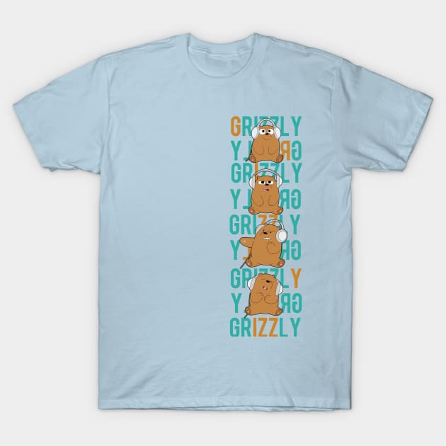 Baby Grizzly T-Shirt by Orimi91